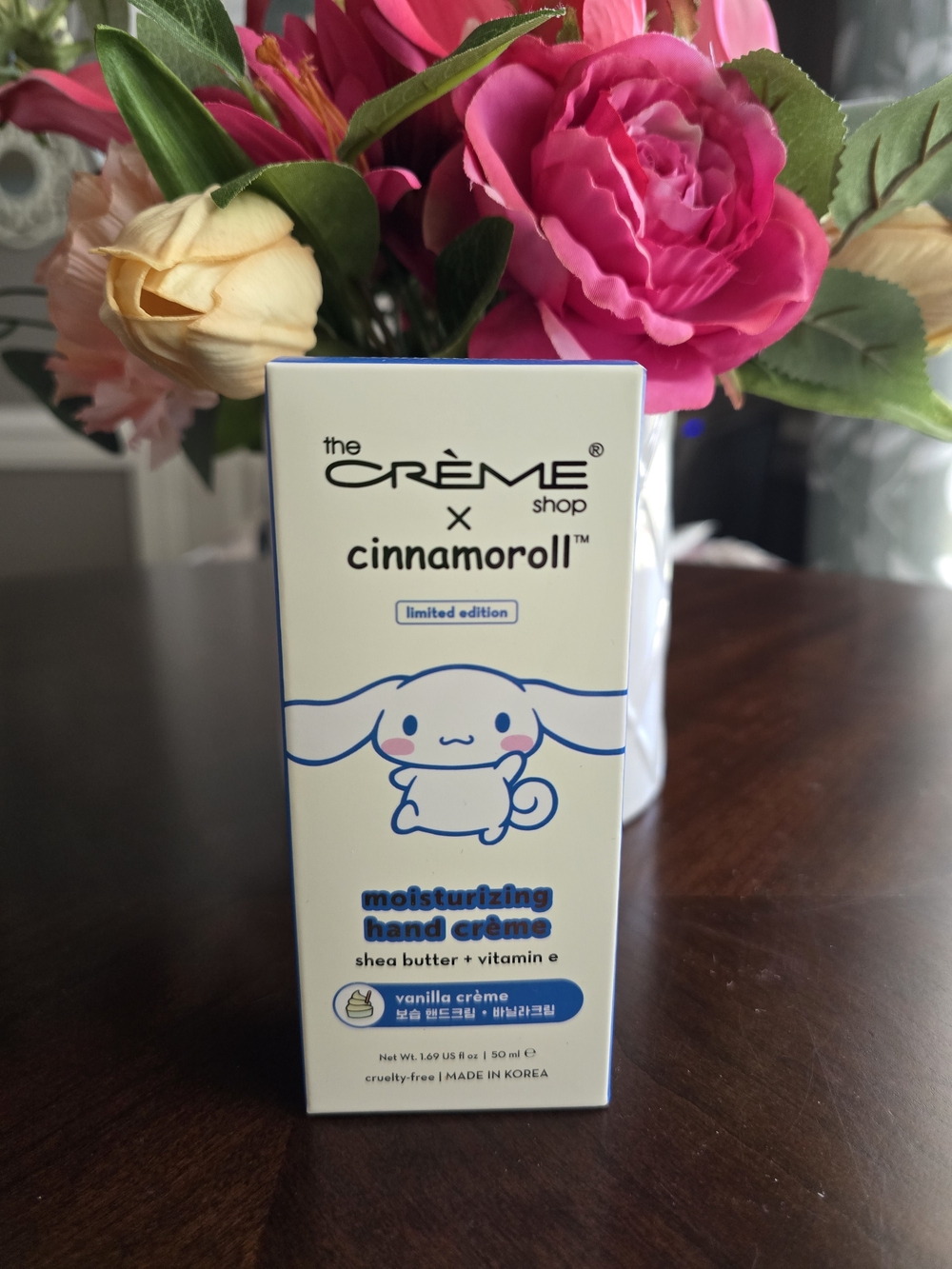 The Crème Shop x Cinnamoroll Moisturizing Hand Crème - Vanilla (White)